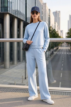 Vivisence 9004 Bluza nierozpinana, błękitny
