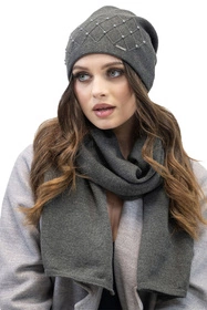 Vivisence 7102 Szalik lub apaszka szalik, grafitowy