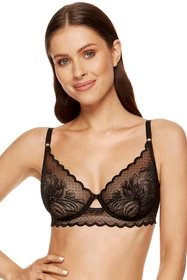 Gorteks Astrid/B2 Biustonosz miękki, czarno-beżowy