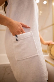 Vivisence 5026 Tekstylia domowe ręcznik, biały