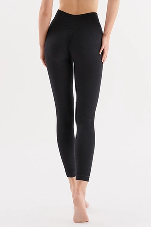 Gabriella Rib Code S107 Legginsy klasyczne, black