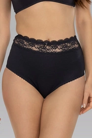 Mitex Eva 3-pak Majtki wysokie figi, czarny