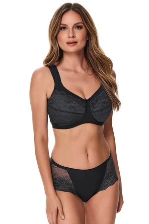 Kostar 308 Biustonosz dla amazonek, czarny