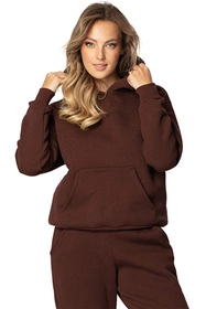 Dkaren DK-K-B6 Komplet bluza+spodnie, czekolada