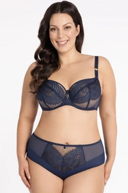 Gorsenia K877 Aria Majtki figi, granatowy