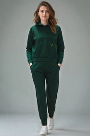 Vivisence 9203kmpl Komplet bluza+spodnie, zielony