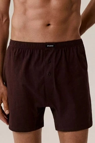 Atlantic 2MBX-054 2-pack Majtki bokserki, wino/khaki