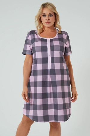 Italian Fashion Kayo kr.r. Nocna koszula, druk/grafit