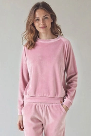 Vivisence 9005 Bluza nierozpinana, pudrowy róż