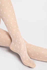 Fiore Hailey 15 DEN G6104 Wyrób pończoszniczy rajstopy, ecru