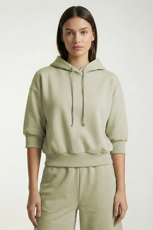 Vivisence 9008 Bluza nierozpinana, oliwkowy