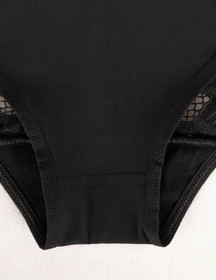 Wol-Bar Slimea Majtki figi modelujące, czarny