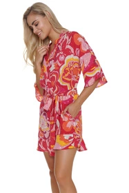 Doctor Nap SWW.5323 Nocna szlafrok, capri flowers
