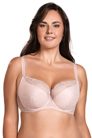 Vivisence 1045 Biustonosz półusztywniany, różowy