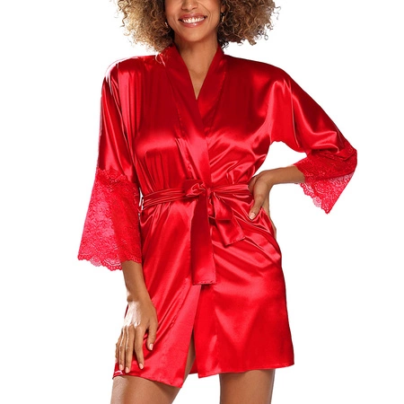 Dkaren Cameron Nocna peniuar, czerwony