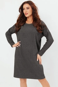 Italian Fashion Avira tunika dł.r. Sukienka homewear, c.melanż