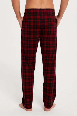 Italian Fashion Zeman dł.sp. Nocna spodnie, druk/czerwony