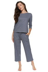 Doctor Nap PM.7543 Nocna piżama, dark grey
