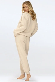 Dkaren Rehema-Kpl Komplet bluza+spodnie, beż