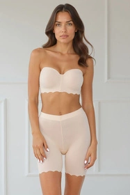 Vivisence 4103 SLIM Majtki bermudy, beż