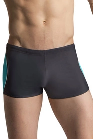 gWINNER Bruno Kostium kąpielowy kąpielówki, szary/turkus