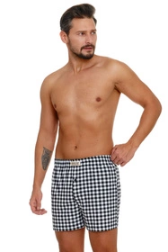 Doctor Nap BOX.5165 Majtki bokserki, black/white