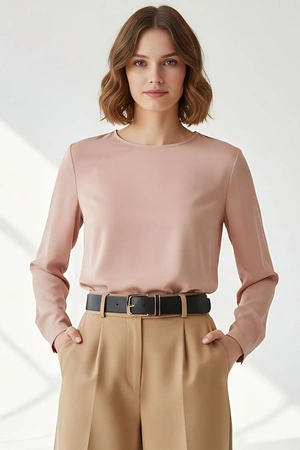 Vivisence P0001 Pasek skórzany, black