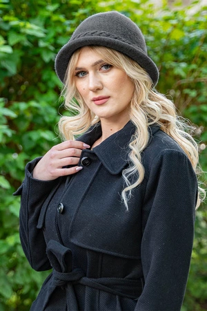 Vivisence 7043 Nakrycie głowy kapelusz, ciemnoszary