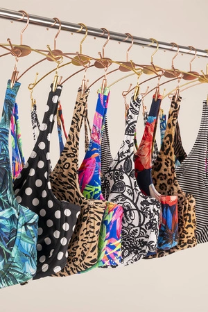 Vivisence 3203 Kostium kąpielowy biustonosz miękki, kropki