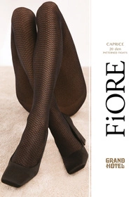 Fiore Caprice 20 DEN G6091 Wyrób pończoszniczy rajstopy, black