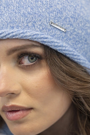 Vivisence 7087 Nakrycie głowy czapka, błękitny melanż