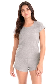 Vivisence 2203 Nocna koszulka, szary