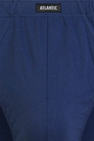 Atlantic 6SMP-001 6-pack Majtki slipy, niebieski ciemny/granat/zielony/brąz/grafit/denim