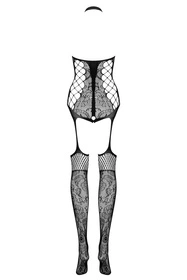 Obsessive Bodystocking F240 Body bodystocking, czarny