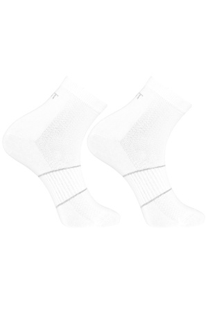 Moraj CSM180-040 Skarpety za kostk�, patt 2-white