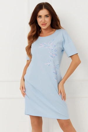 Italian Fashion Erula kr.r. Nocna koszula, niebieski