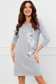 Italian Fashion Ibena r.3/4 Nocna koszula, melanż