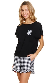 Doctor Nap PM.7213 Nocna piżama, black