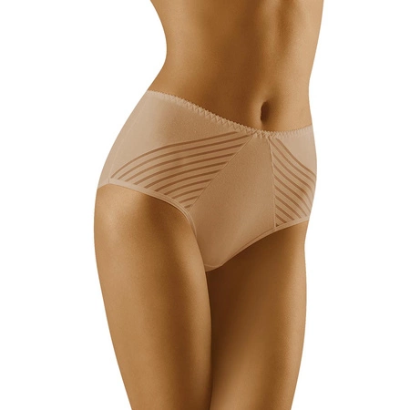 Wol-Bar Eco-Ma Majtki wysokie figi, beżowy