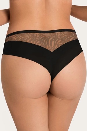 Gorsenia K881 Gisel Majtki brazyliany, czarny