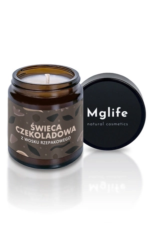 Mglife Świeca czekoladowa - rzepakowa Świeca zapachowa, naturalna