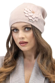 Vivisence 7010 Nakrycie głowy czapka, pudrowy róż