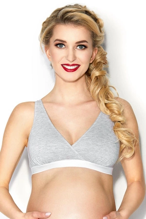 Mitex Lilly 2-pak Biustonosz do karmienia, czarny/szary