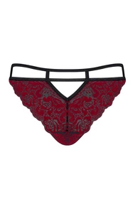 Obsessive Sugestina panties Majtki figi, bordowy