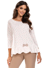 Vivisence 2033 Nocna piżama, ecru/beż