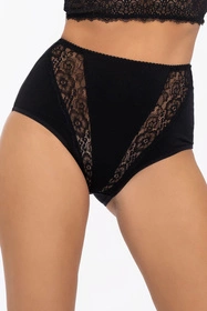 Babell BBL 174 Majtki wysokie figi, czarny