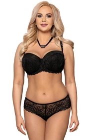 Vena VB-235 Biustonosz balkonetka, czarny