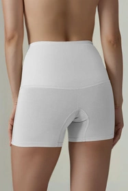 Vivisence 4102 SLIM Majtki bermudy, biały