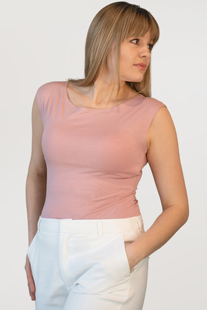 Babell Indi Koszulka bez r�kaw�w, r�owy