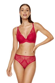 Gorteks Rouge/B1 Biustonosz push-up, czerwony